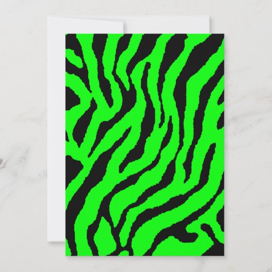 Corey Tiger 80s Tiger Stripes (Green) (Front)