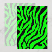 Corey Tiger 80s Tiger Stripes (Green) (Front/Back)