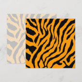 Corey Tiger 80s Tiger Stripes (Orange) (Front/Back)