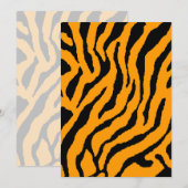Corey Tiger 80s Tiger Stripes (Orange) (Front/Back)