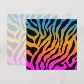 Corey Tiger 80s Tiger Stripes Pattern (Front/Back)