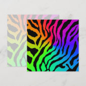 Corey Tiger 80s Tiger Stripes Pattern (Front/Back)