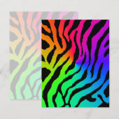 Corey Tiger 80s Tiger Stripes Pattern (Front/Back)