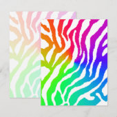 Corey Tiger 80s Tiger Stripes Pattern (Front/Back)