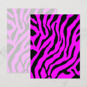 Corey Tiger 80s Tiger Stripes (Pink) (Front/Back)
