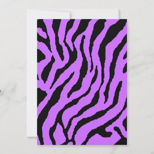 Corey Tiger 80s Tiger Stripes (Purple) (Front)