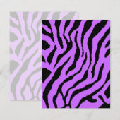 Corey Tiger 80s Tiger Stripes (Purple) (Front/Back)