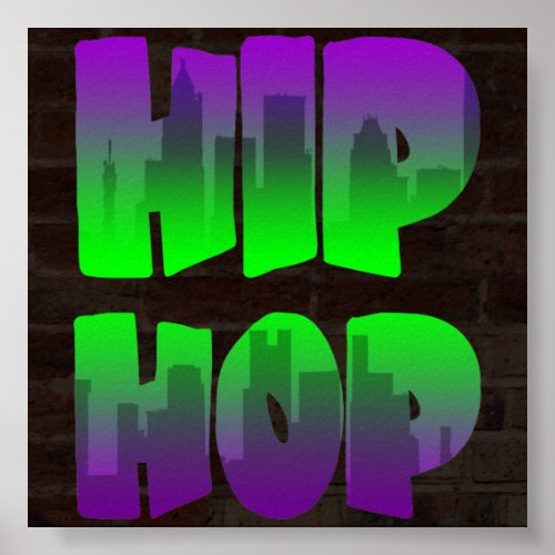 Corey Tiger 80s Vintage Hip Hop Poster