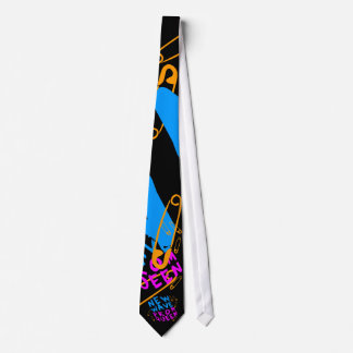 Corey Tiger 80s Vintage New Wave Prom Queen Neck Tie