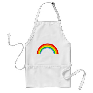 Corey Tiger 80s Vintage Rainbow Adult Apron