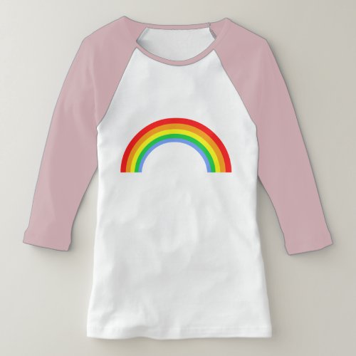 Corey Tiger 80s Vintage Rainbow T_Shirt