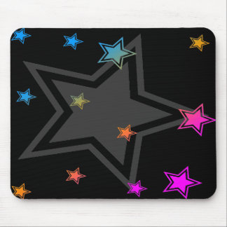 Corey Tiger 80s Vintage Stars Mouse Pad