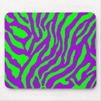 Corey Tiger 80s Vintage Tiger Stripes Mouse Pad