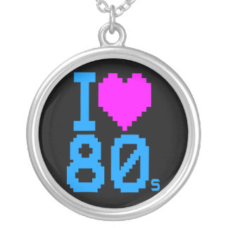 Corey Tiger I Love 80s Sterling Silver Necklace