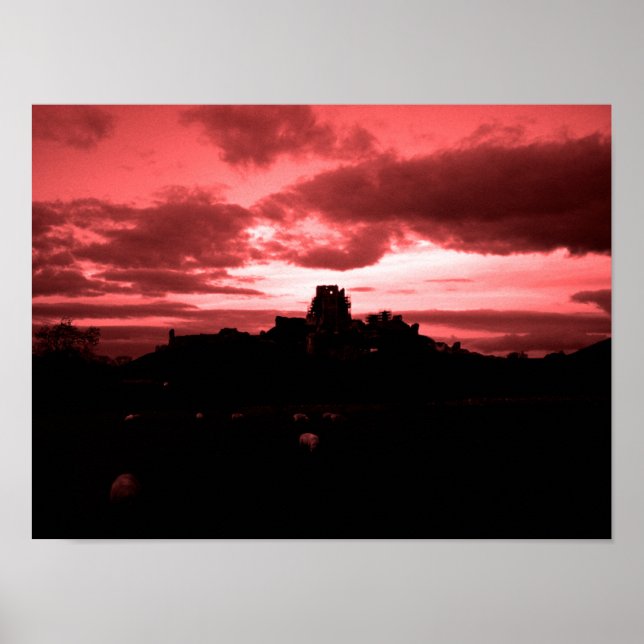 Corfe Castle Poster (Front)