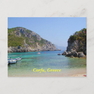 Corfu, Greece Postcard