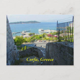 Corfu, Greece Postcard