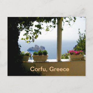 Corfu, Greece Postcard