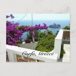 Corfu, Greece Postcard
