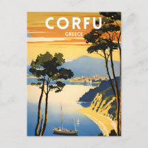 Corfu Greece Vintage