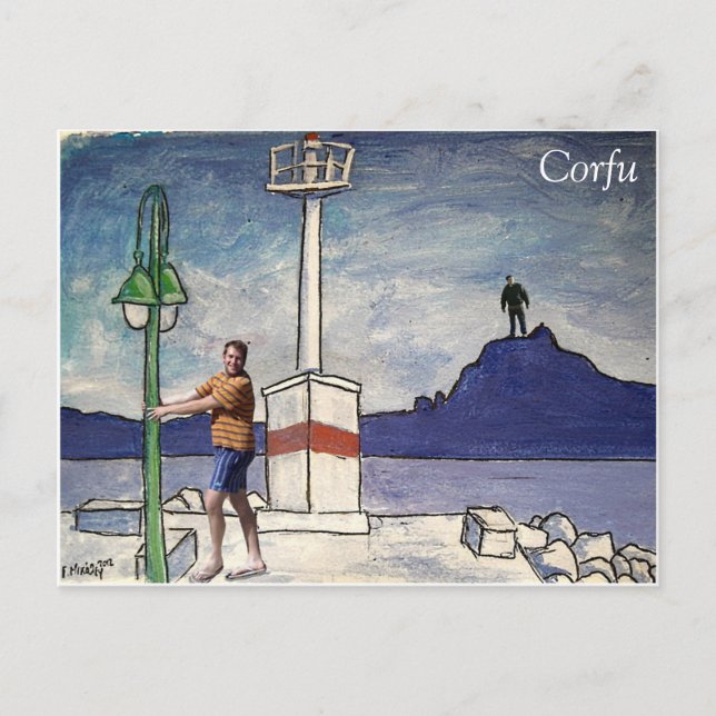 Corfu Postcard (Front)