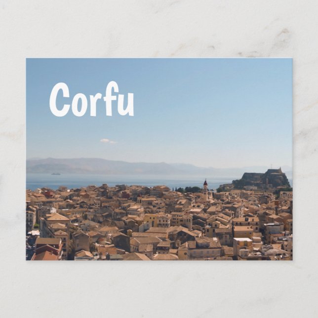 Corfu Postcard (Front)