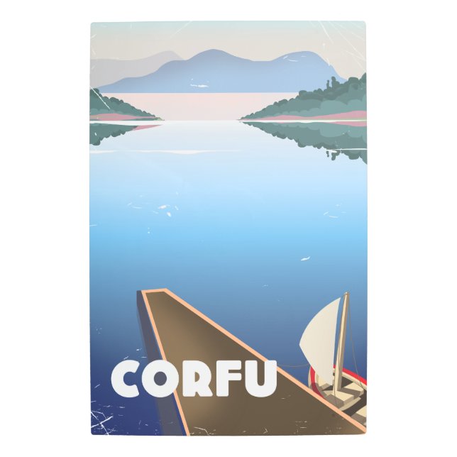 Corfu Travel poster (Front)