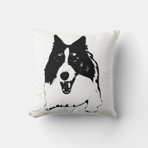 Corgi Accent for Sofas Throw Pillow