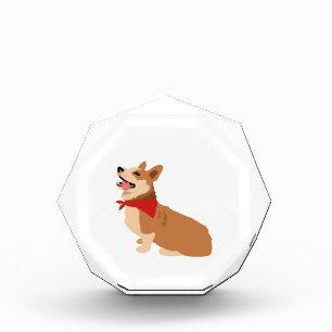 Corgi Acrylic Award