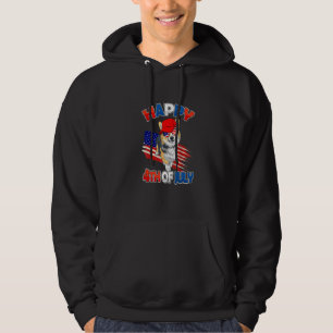 Corgi American Flag Usa Patriotic 4th Of July Hoodie