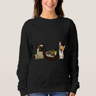 Corgi And Pug Hotpot Sweatshirt