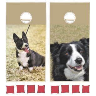 Corgi and Shelty Cornhole Set