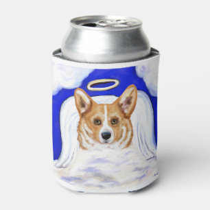 Corgi Angel Can Cooler