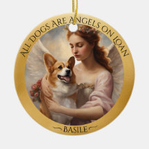 Corgi Angel Personalized Memorial 