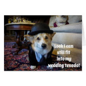 Corgi Anniversary card (Front Horizontal)