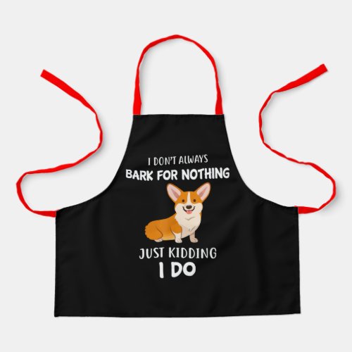 Corgi Apron