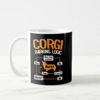 Corgi Bark Logic Coffee Mug