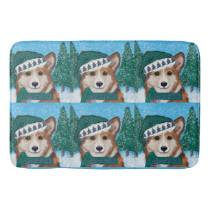 Corgi Bath Mat