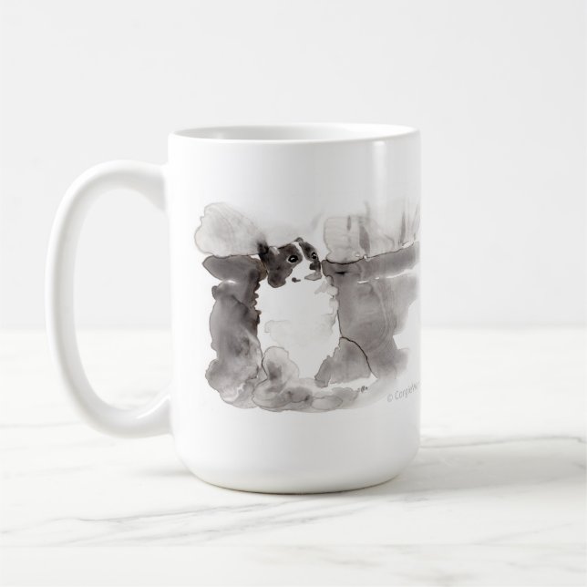 Corgi Beatitudes #6 Mug (Left)