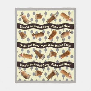 corgi blanket tree