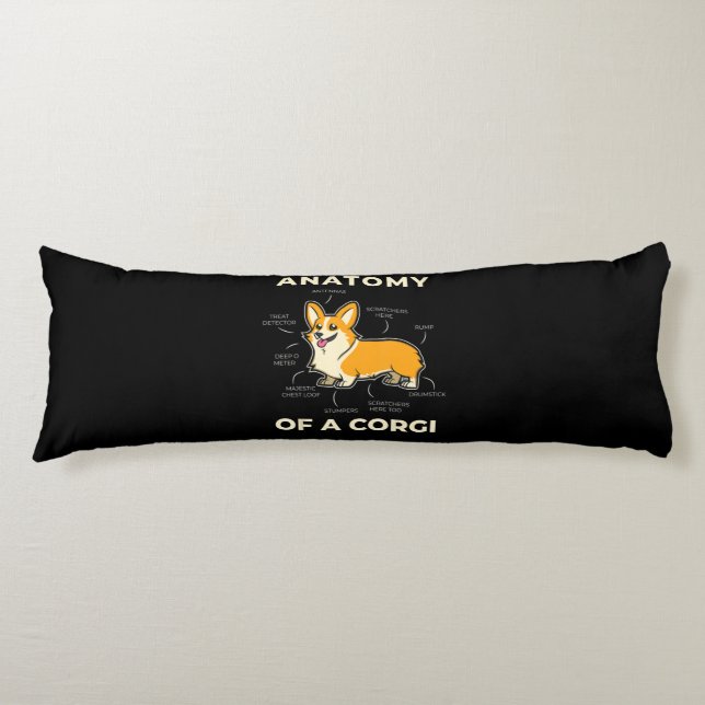 Corgi Body Pillow (Front)
