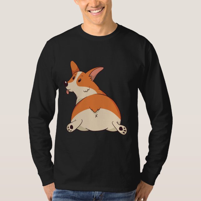 Corgi Butt  201 T-Shirt (Front)