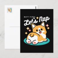 Corgi Butt and Nap Vibes – Cute Sleeping Dog