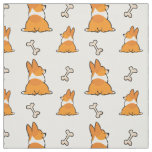 Corgi Butt Pattern Fabric | CorgiThings