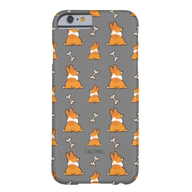 Corgi Butt Phone Case | Customizable (Back)