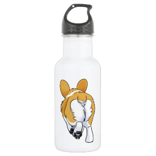 Corgi Butt Stainless Steel Water Bottle