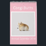 Corgi Butts Calendar 2018<br><div class="desc">Corgi Butts Calendar 2018</div>