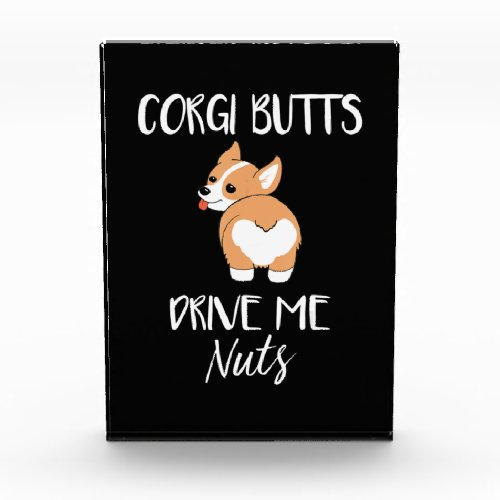 Corgi Butts Drive Me Nuts Photo Block