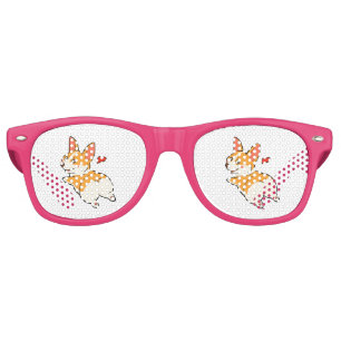 Corgi Butts Retro Sunglasses