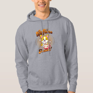 CORGI CAFFEINE FUELED! HOODIE